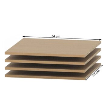 Predstavujeme vám praktické a moderné police do skrine Tempo Asistent 2 New 036-00 v elegantnom bukovom prevedení. Tento set obsahuje štyri kusy políc, ktoré sú ideálne na usporiadanie vášho interiéru. Vďaka svojmu jednoduchému dizajnu a kvalitnému spracovaniu z laminovanej DTD sa tieto police…