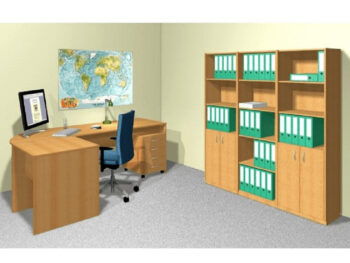 Dvojdverový regál Tempo Asistent 2 New 2 v prevedení buk je ideálnym riešením pre tých, ktorí hľadajú praktický a moderný nábytok do interiéru. Tento regál značky KONDELA sa vyznačuje jednoduchým dizajnom, ktorý sa ľahko začlení do akéhokoľvek priestoru. S rozmermi 57 cm na…