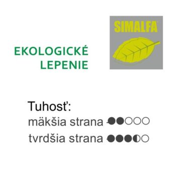 KONDELA Tempo Comfort penový matrac 90x200 cm biela – Obrázok 2