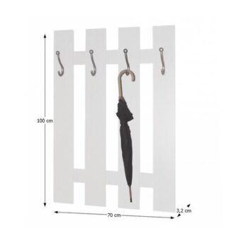 TEMPO KONDELA Korado KV11 New vešiaková stena dub sonoma