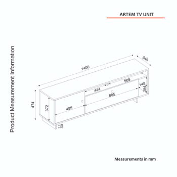Predstavujeme TERMA, TV stolík, ktorý prináša do vašej obývačky luxusný a moderný dizajn. Tento štýlový nábytok v kombinácii tmavo hnedej a mramorovej farby je navrhnutý tak, aby poskytoval praktické a estetické riešenie pre vaše multimediálne zariadenia a ďalšie potreby.Detailné špecifikácieTyp tovaru: TV stolíkMateriál: Kvalitná LTD s hrúbkou materiálu 18 mm, zaisťujúca odolnosť a dlhú životnosť.Rozmery: 47.4 x 140 x 34.8 cm, ideálny pre moderné obývacie priestory.Farba: Elegantná kombinácia tmavo hnedej a mramorovej, ktorá dodáva priestoru luxusný a sofistikovaný vzhľad.Vybavenie: Regálka a 2 skrinky, poskytujúce dostatok úložného priestoru pre elektroniku, knihy alebo dekorácie.Dodatočné informácie: Produkt je dodávaný v demontovanom stave, čo uľahčuje transport a montáž.TV stolík TERMA je ideálnou voľbou pre tých, ktorí hľadajú luxusný a funkčný nábytok s elegantným vzhľadom. Jeho kombinácia tmavo hnedej a mramorovej farby a minimalistický dizajn prinášajú do vášho domova sviežosť a moderný štýl, zatiaľ čo poskytujú dostatok úložného priestoru pre všetky vaše potreby.
