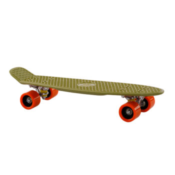 KONDELA Tesal skateboard zelená / červená – Obrázok 11