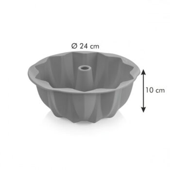 TESCOMA Bábovka vysoká DELÍCIA SiliconPRIME ø 24 cm, rozeta