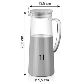 TESCOMA džbán s viečkom ONLINE 1,0 l