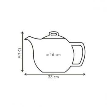 TESCOMA kanvica na čaj CREMA 1.4 l