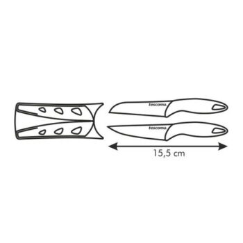 TESCOMA mini nože PRESTO 6 cm, súprava 2 ks