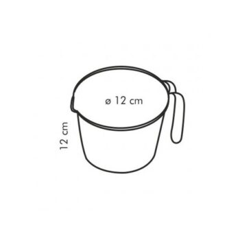 TESCOMA odmerka s lievikom DELÍCIA 1,0l, 1 l
