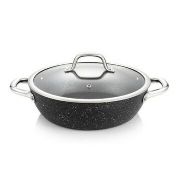 TESCOMA panvica hlboká PRESIDENT Stone s pokrievkou ø 26 cm , 26 cm