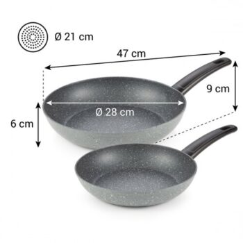 TESCOMA panvice FineLINE 2 ks 24 a 28 cm, L