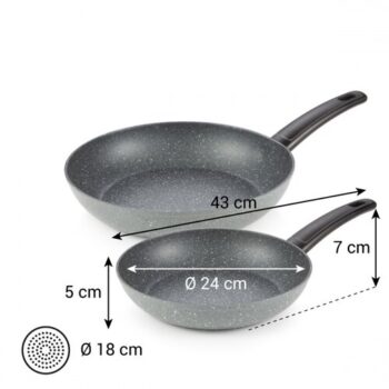 TESCOMA panvice FineLINE 2 ks 24 a 28 cm, L