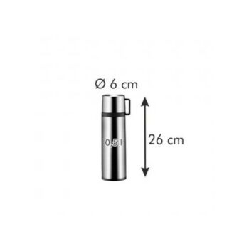 TESCOMA termoska s hrnčekom CONSTANT 0.5 l,nerez , 0,5 l