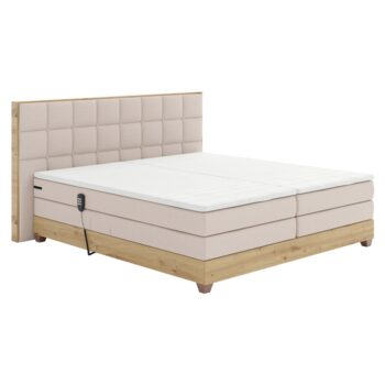 Doprajte si dokonalý oddych a kvalitný spánok s elektrickou polohovacou posteľou TIANA. Tento moderný kontinentálny model v štýle boxspring ponúka plocha na spanie o veľkosti (ŠxD): 180x200 cm a vďaka viacerým vrstvám matracov poskytuje mimoriadny komfort…