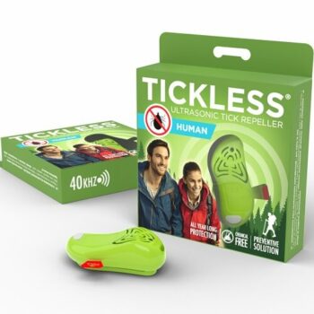 TICKLESS® HUMAN Ultrazvukový odpuzovač kliešťov abĺch pre ľudí, zelená