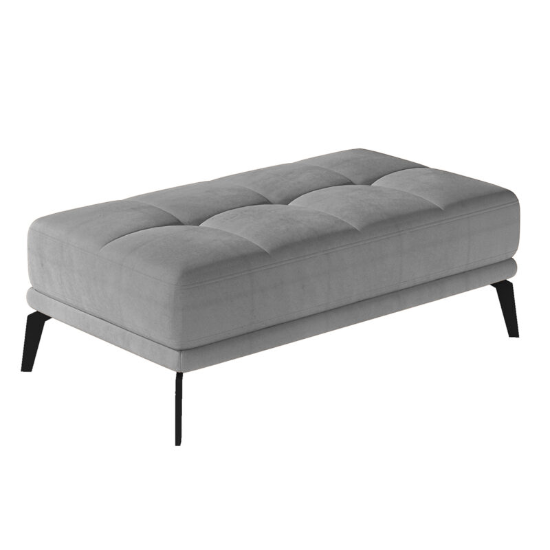 NABBI Tirreno TA taburetka svetlosivá (Monolith 84) Dizanová taburetka TIRRENO TA je navrhnutá tak, aby poskytla dokonalý odpočinok. Je možné ju využiť ako ďaľšie miesto na sedenie pre Vašich hostí alebo ju jednoducho prisuniete k modernej sedačke TIRRENO a vytvoríte tak veľký priestor na spanie. Nenápadné prešívanie taburetky jej dodáva elegantný…