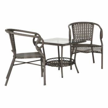 Túžite po záhradnom nábytku a ešte nemáte ten svoj? Splňte si Vaše túžby so záhradným setom z umelého ratanu TODOR 1+2. Krásne hnedosivé farebné prevedenie zapadne skvele do štýlu Vašej terasy alebo balkónu. Je zložený z dvoch stoličiek a stolíka. Konštrukcia je vyrábaná z ocele, ktorá je vyplnená…