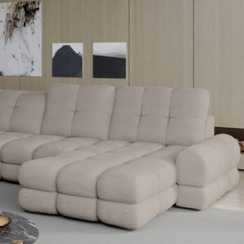 Rohová sedacia súprava TOLLO XL ROH v ľavom prevedení je harmonickým spojením luxusu, komfortu a praktickosti. So svojím elegantným vzhľadom, bohato čalúneným povrchom a výrazným dekoratívnym prešívaním pôsobí ako dizajnový šperk každého moderného…