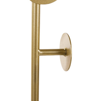 KONDELA Tonir Typ 2 vešiak zlatá – Obrázok 5