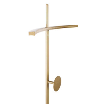 KONDELA Tonir Typ 2 vešiak zlatá – Obrázok 8