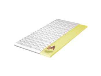 Kvalitný nelepený 7 cm vysoký topper je vyrobený z VISCO pamäťovej peny. Rozmer: 90 x 200 cm.Lenivá pena je moderným a v súčasnej dobe veľmi žiadaným materiálom, ktorý je vyrobený z prispôsobivého, visco - elastického materiálu. Vďaka svojim jedinečným vlastnostiam a efektu pomalého vrátenia, matrac nenarušuje krvný obeh počas spánku a tým nedochádza k preležaniu. Je odolná vôči prachovým roztočom a baktériám, ktorí nemajú radi umelé materiály, preto sa v týchto matracoch neusádzajú.Poťah topperu je snímateľný, prateľný, prispôsobený na letné a zároveň zimné mesiace a je vyrobený z kvalitnej bavlny. Hypoalergénny, ktorý je možné prať pri teplote do 60 C.