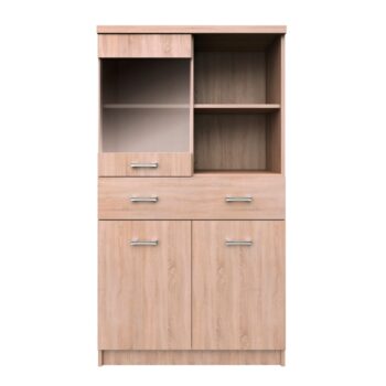 Vitrína Topty Typ 34 2D1W1S/80 v elegantnom prevedení dub sonoma je ideálnym riešením pre tých, ktorí hľadajú moderný a funkčný nábytok do interiéru. Táto vitrína od renomovanej značky KONDELA ponúka praktické úložné priestory a štýlový dizajn, ktorý sa hodí do každého moderného…