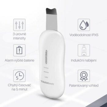 TOUCHBeauty 1887 ultrazvuková špachtľa na pleť