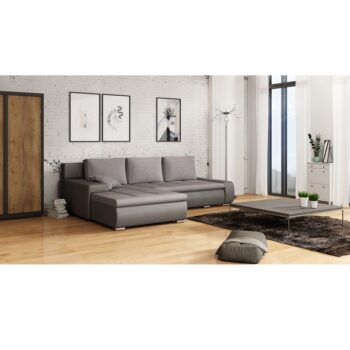 Rohová sedačka TRAMP je rozkladacia sedačka s úložným priestorom v čelnej časti. Bola navrhnutá tak, aby zabezpečila maximálny komfort pri sledovaní obľúbeného filmu, pri čítaní knihy alebo len tak pri relaxovaní s rodinou a priateľmi. Je pohodlná, praktická, priestranná, jednoducho perfektná.…