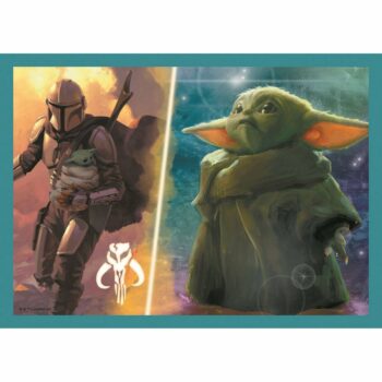 TREFL Mandalorian a jeho svět 4v1 35,48,54,70 dielov puzzle