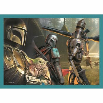 TREFL Mandalorian a jeho svět 4v1 35,48,54,70 dielov puzzle
