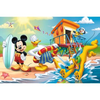 TREFL Mickey Mouse na pláži 60 dielov puzzle