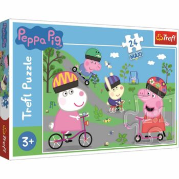 TREFL Prasátko Peppa: Aktivní den MAXI 24 dielov