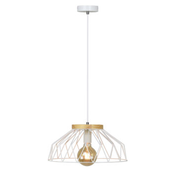 Predstavujeme vám modernú visiacu lampu Trex Typ 2, ktorá vyniká svojím jedinečným dizajnom a kvalitným spracovaním. Táto lampa je ideálnym riešením pre tých, ktorí hľadajú štýlové osvetlenie do interiéru. Kombinácia bielej farby s prírodnými prvkami dodáva lampe elegantný…