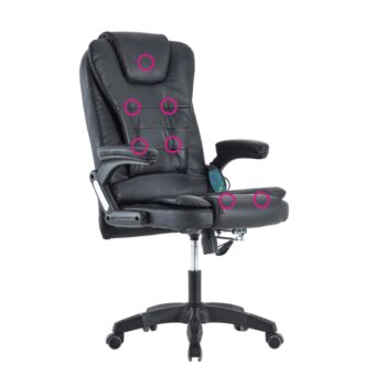 Predstavujeme vám moderné kancelárske kreslo s podrúčkami Tyler New v elegantnej čiernej farbe, ktoré je ideálnym doplnkom pre váš pracovný priestor. Toto kreslo od značky KONDELA kombinuje štýlový dizajn s praktickými funkciami, ktoré zvyšujú komfort a efektivitu vašej práce.