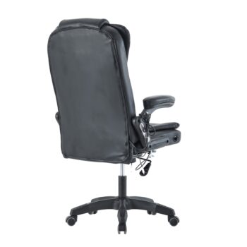 KONDELA Tyler New kancelárske kreslo s podrúčkami čierna - Image 5