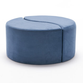 Taburetka Alis Puf Blue
