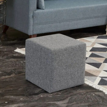 Taburetka Kare Puf Grey