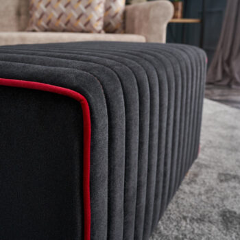 Taburetka Mabel Puf Black