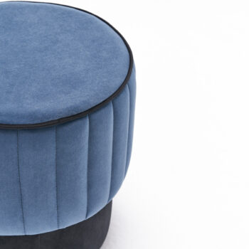 Taburetka Rose Puf Blue