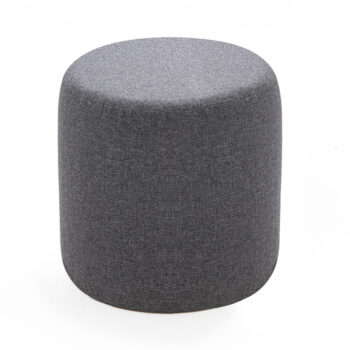 Taburetka Silindir Puf Anthracite