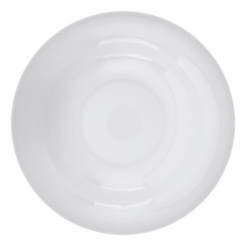 Set porcelánových hlbokých tanierov z línie Basic Chic. Elegantný detail letokruhov na bielom porceláne môžete použiť na každú príležitosť. Je vhodný do umývačky riadu aj mikrovlnnej rúry.