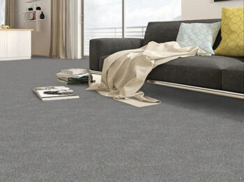 Tapibel, Koberec metráž Supersoft 840 sv. šedý, šíře 4m, šedá, ab (mriežka), chodba / predsieň
