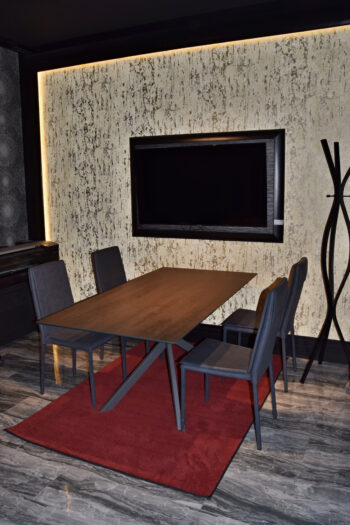 Tapibel, Kusový koberec Supersoft s bordurou 110 červený, 60x100, červená, spálňa