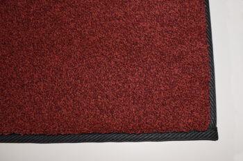 Tapibel, Kusový koberec Supersoft s bordurou 110 červený, 60x100, červená, spálňa