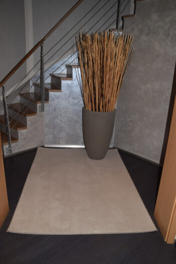 Tapibel, Kusový koberec Supersoft s bordurou 250 béžový, 140x200, béžová, spálňa