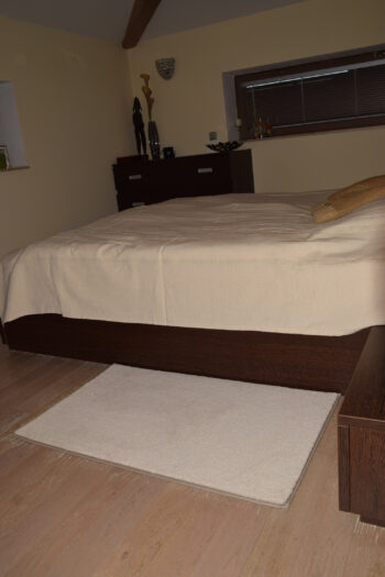 Tapibel, Kusový koberec Supersoft s bordurou 250 béžový, 80x150, béžová, spálňa