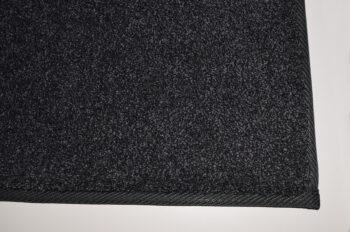 Tapibel, Kusový koberec Supersoft s bordurou 800 čierny, 300x400, čierna, chodba / predsieň