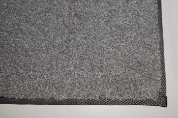 Tapibel, Kusový koberec Supersoft s bordurou 840 sv. šedý, 300x400, šedá, chodba / predsieň