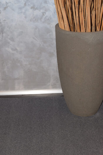 Tapibel, Kusový koberec Supersoft s bordurou 850 tm. šedý, 300x400, šedá, spálňa