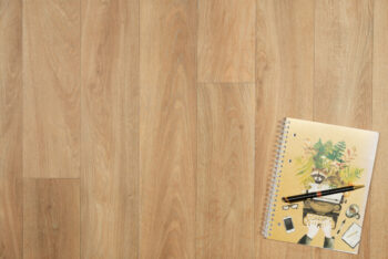 Tarkett, PVC podlaha - lino AladinTex 150 French Oak grey beige, na mieru, šíře 4m, béžová, pena, detská izba