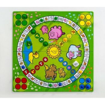 Teddies Človeče, nehnevaj sa obrázkové Moje prvé zvieratká spoločenská hra pre najmenších MPZ v krabici 33x23cm