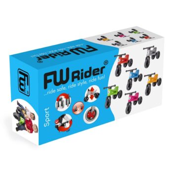 Teddies FUNNY WHEELS Rider Sport modré 2v1 28/30cm